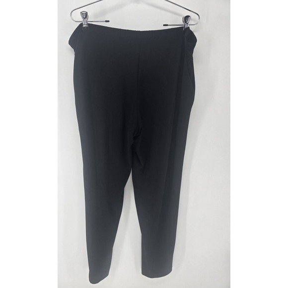 Planet by Lauren G Black Harem Pants for Women - Picture 2 of 3